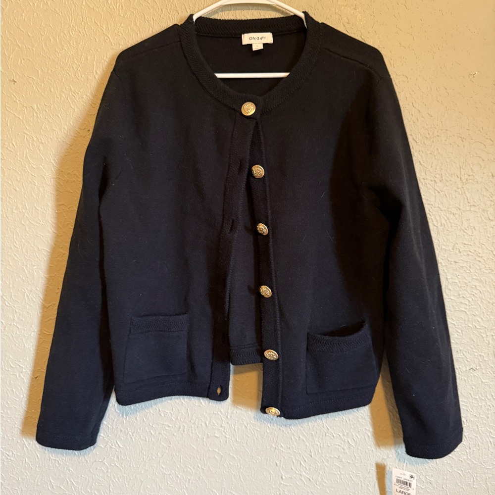 Chic Black Sweater by On 34th